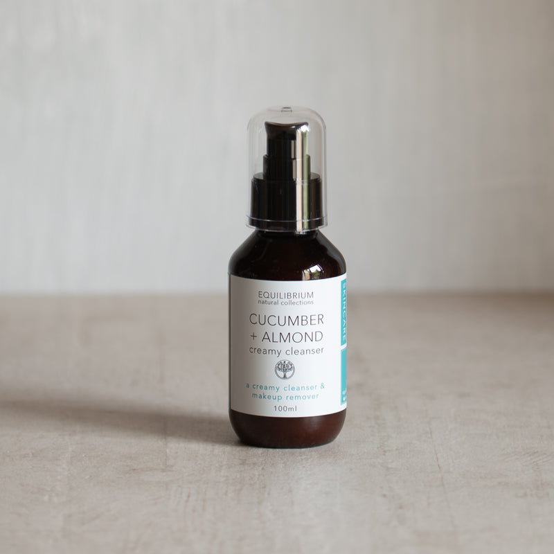 Equilibrium Natural Cucumber + Almond Cleanser | 100ml