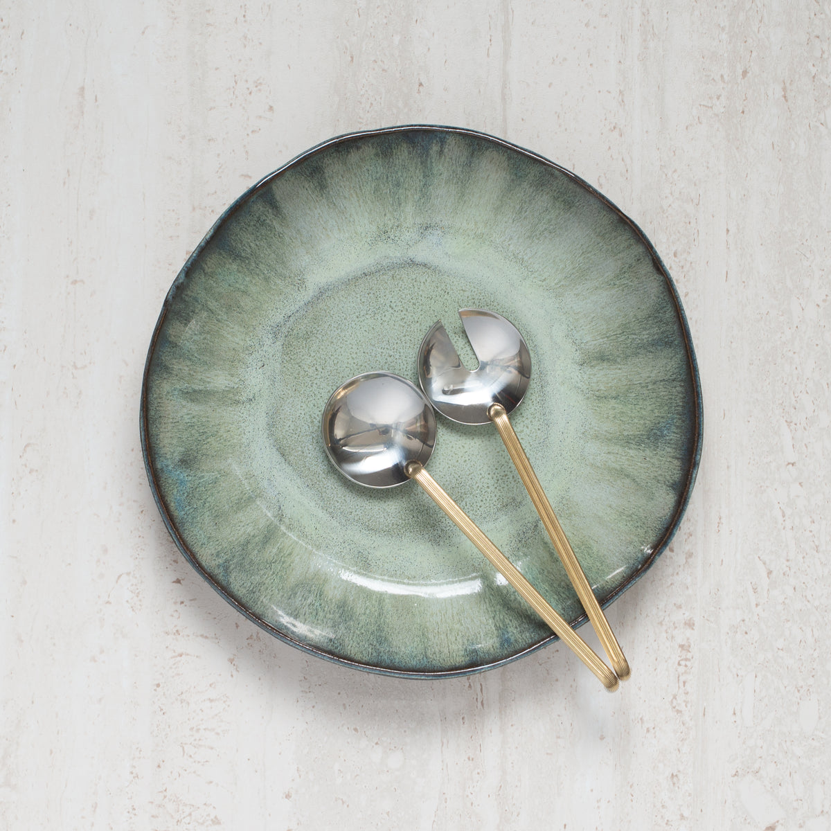 Forged Salad Servers | Deco