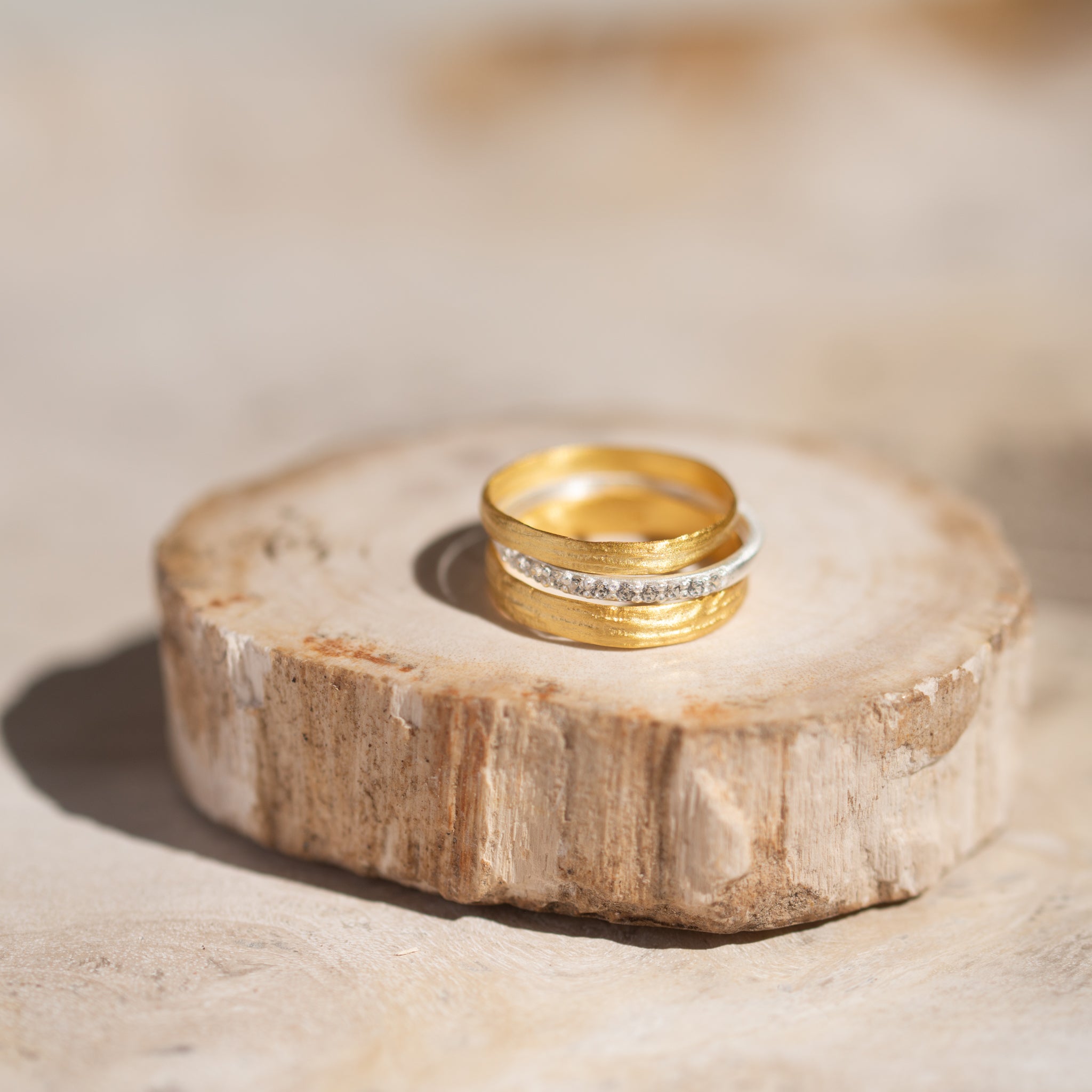Crafted | Devi | Gold | Enyo Ring