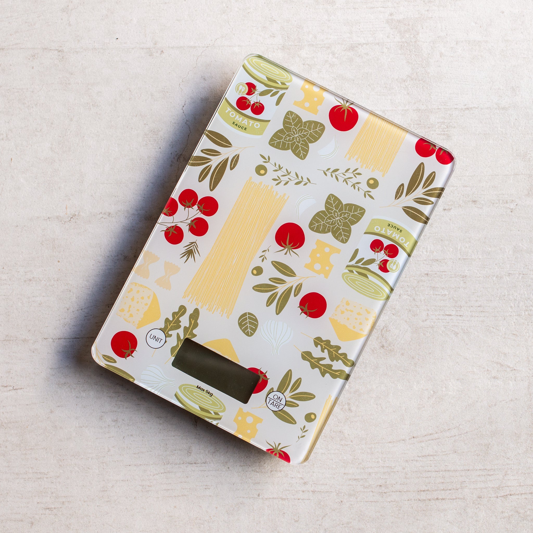 Provender Glass Digital Scales | Olive | 5kg