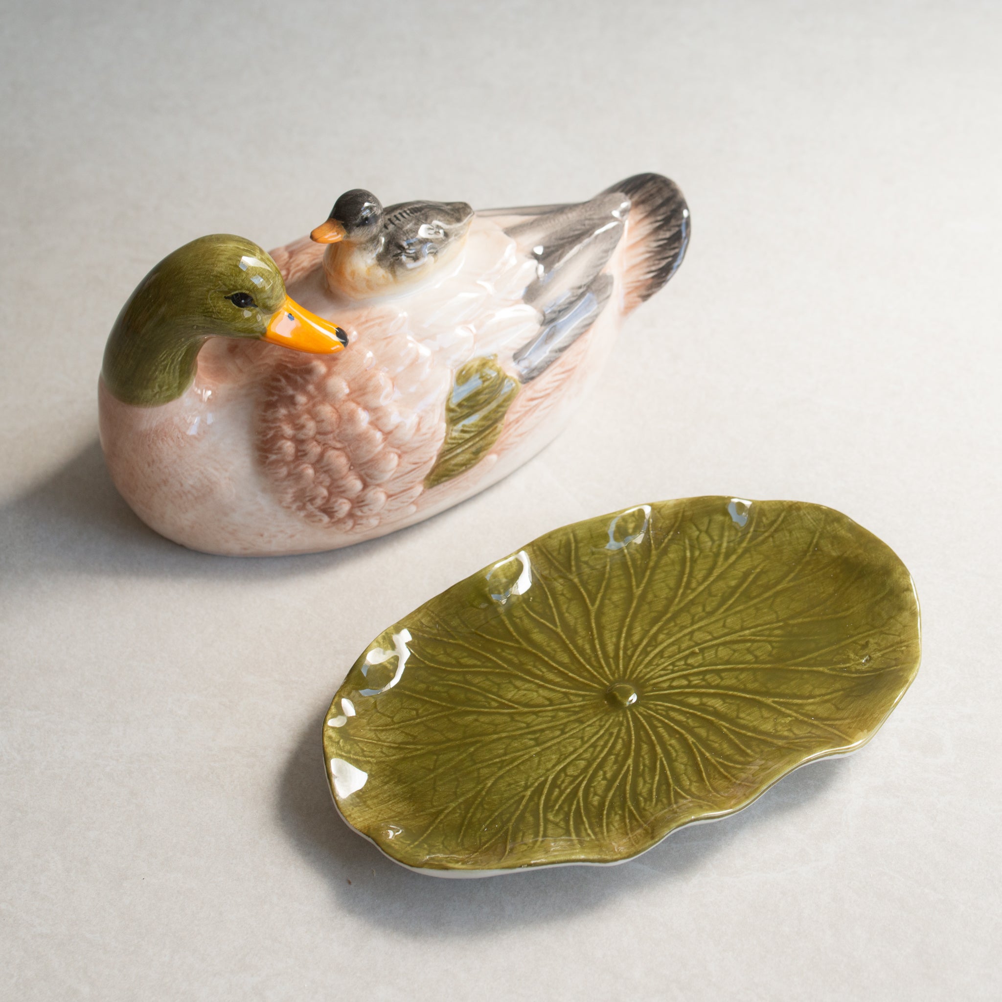 Dilly Dilly Duck Ceramic Butter Dish