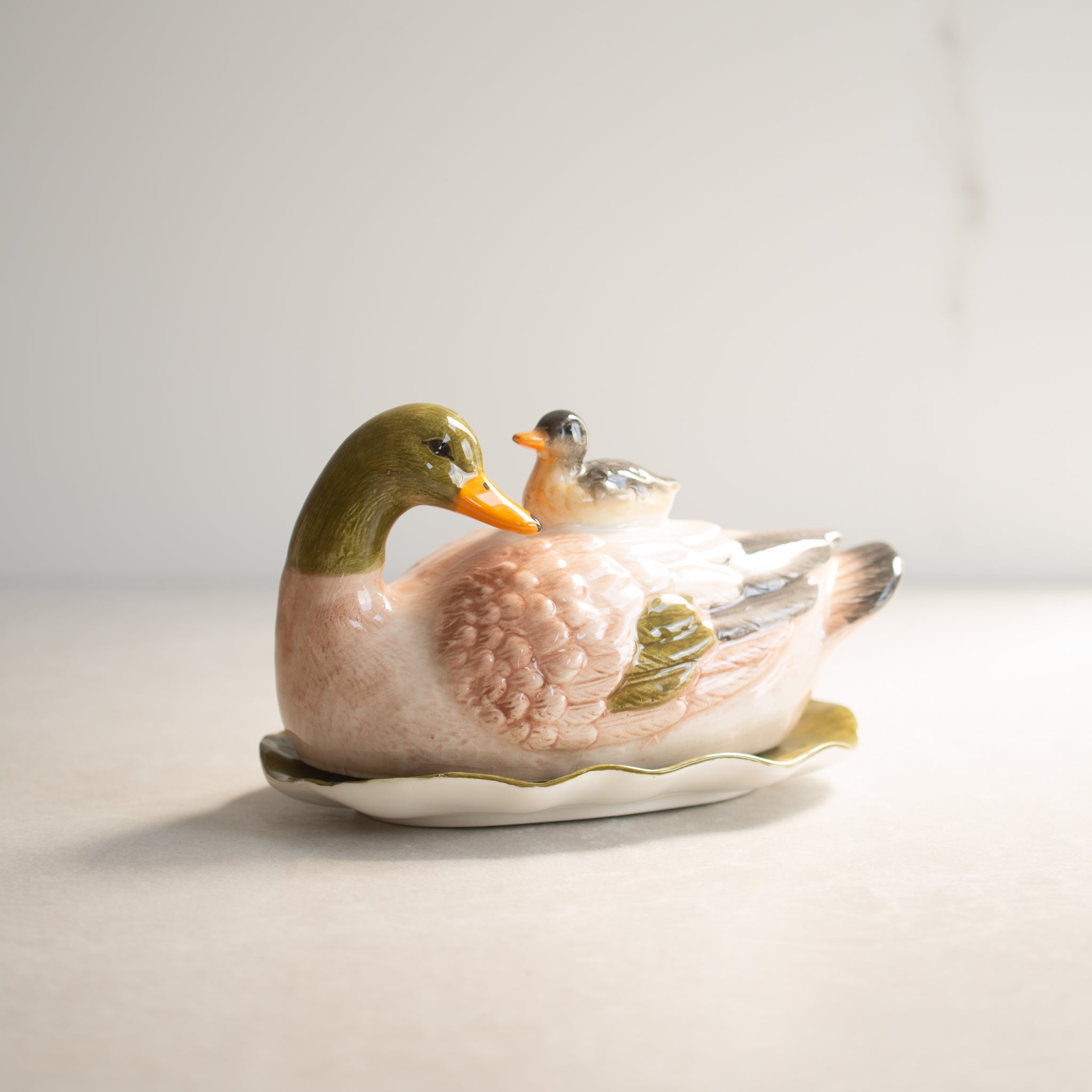 Dilly Dilly Duck Ceramic Butter Dish
