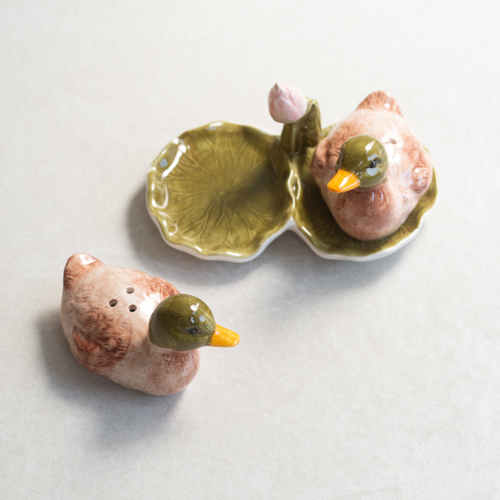Dilly Dilly Duck Ceramic Salt + Pepper Set | 3pc
