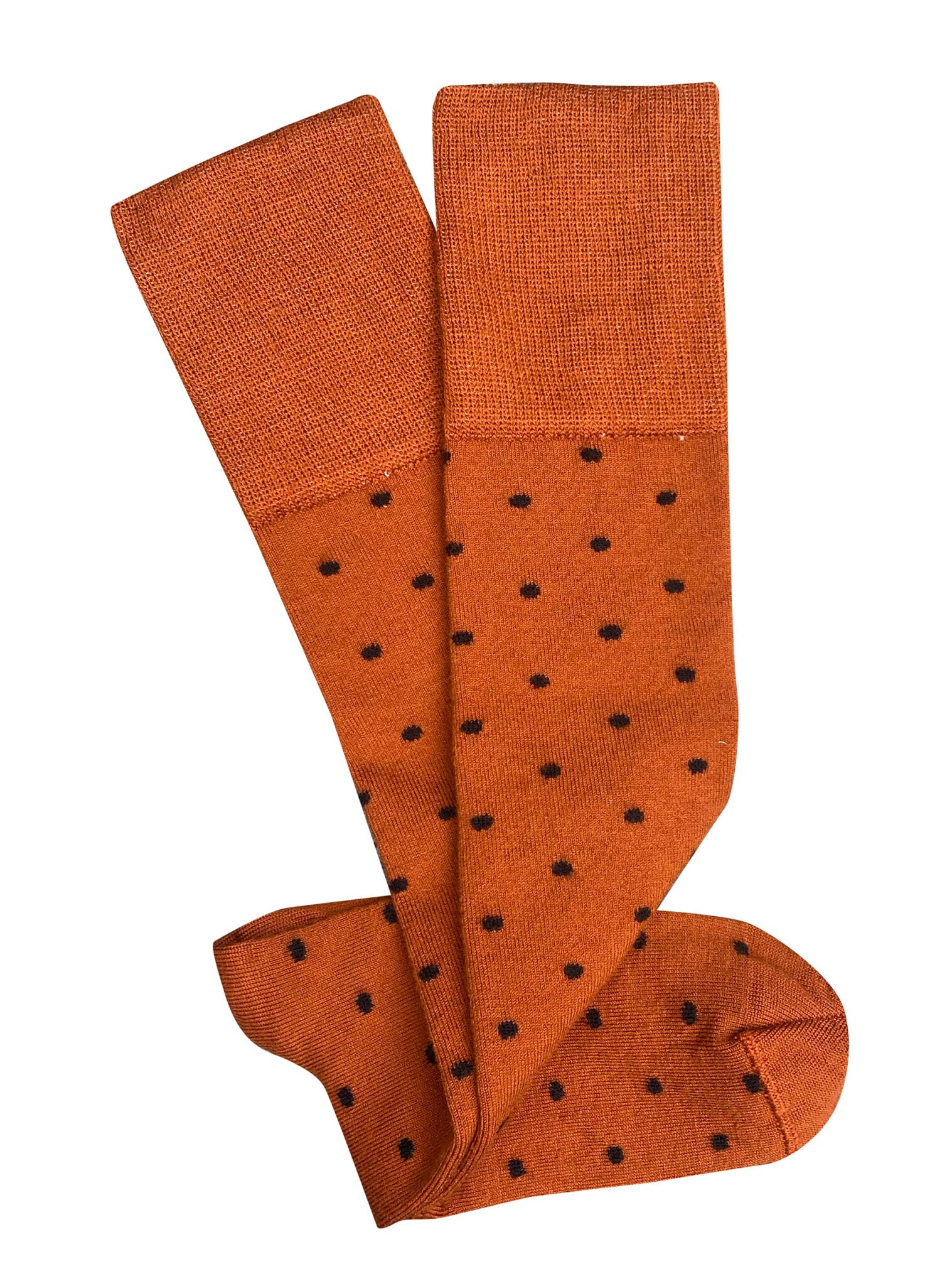 Dotty Wool Socks | Paprika | OS