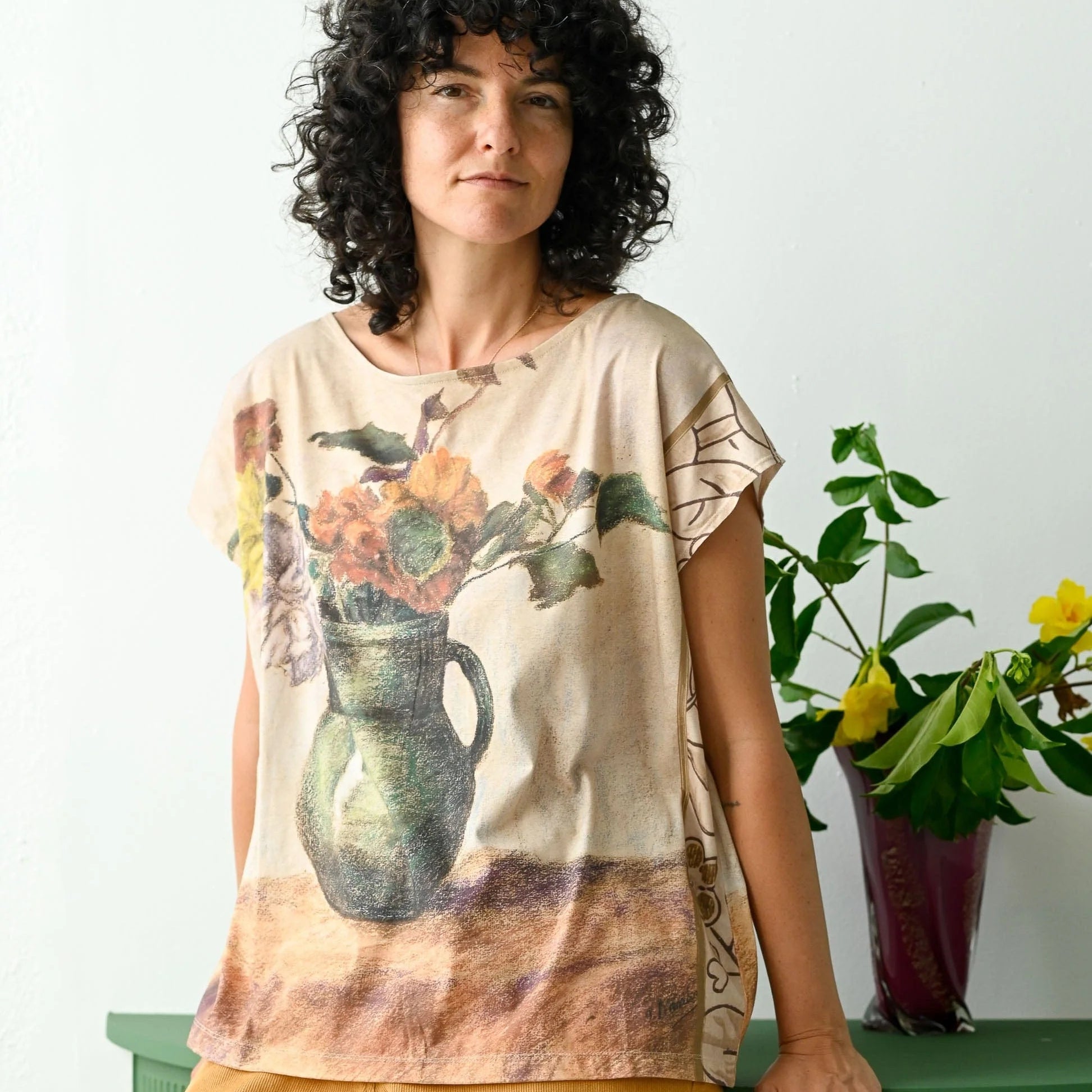 Lazybones Eleanor Tee | Fleurs