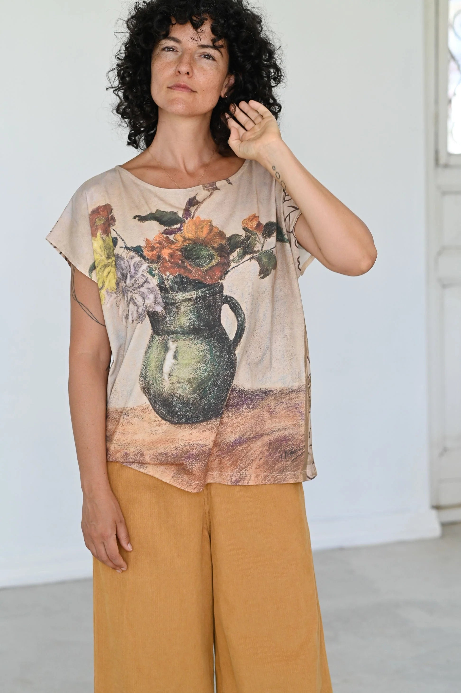 Lazybones Eleanor Tee | Fleurs