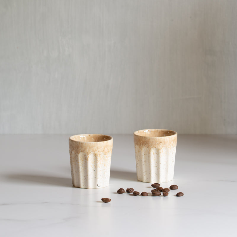 Franco | Espresso Cup | Nougat | Set/2