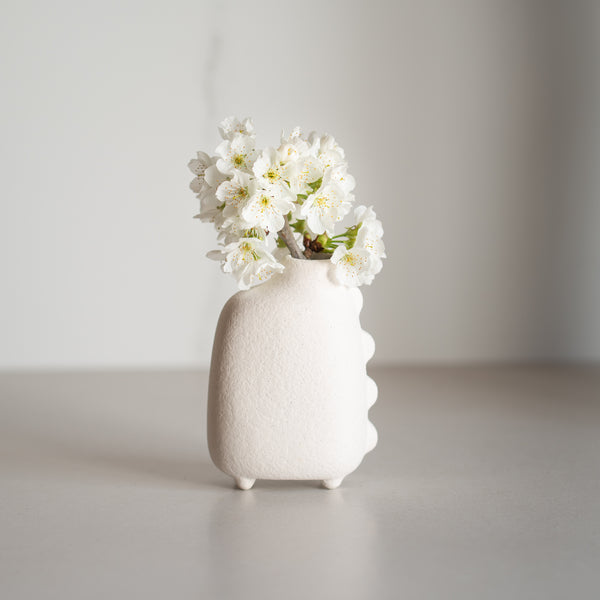 Everett Ceramic Vase | White