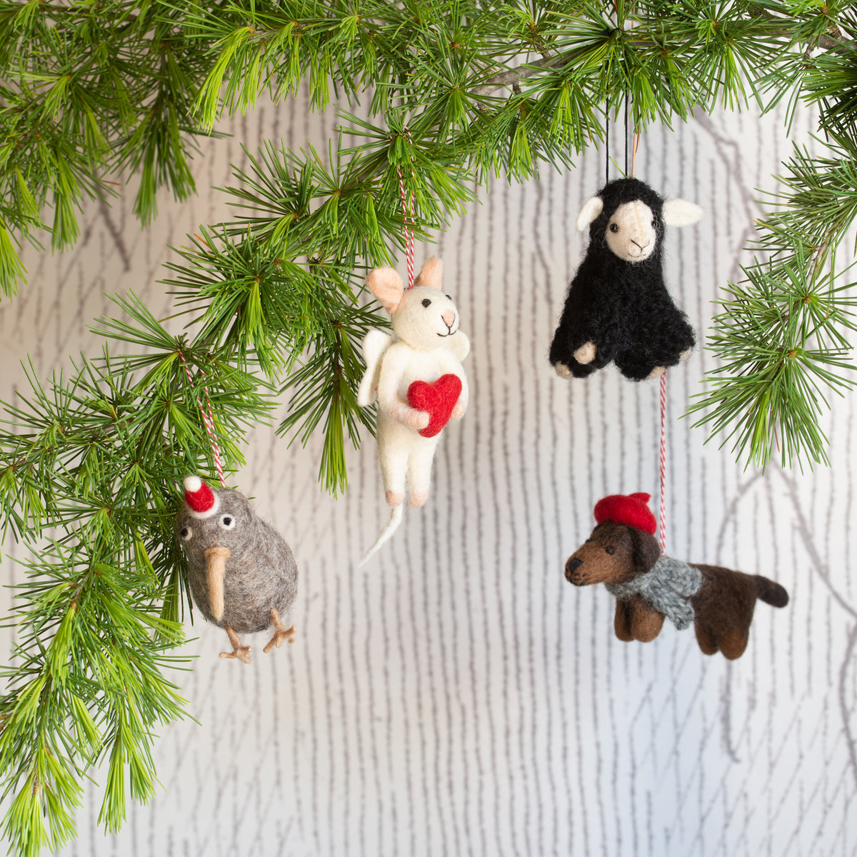 Felt Dachshund Decoration | Douglas