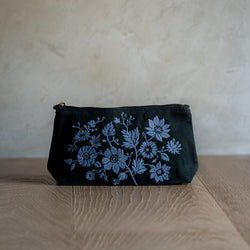 Embroidered Cotton Pouch | Jolie
