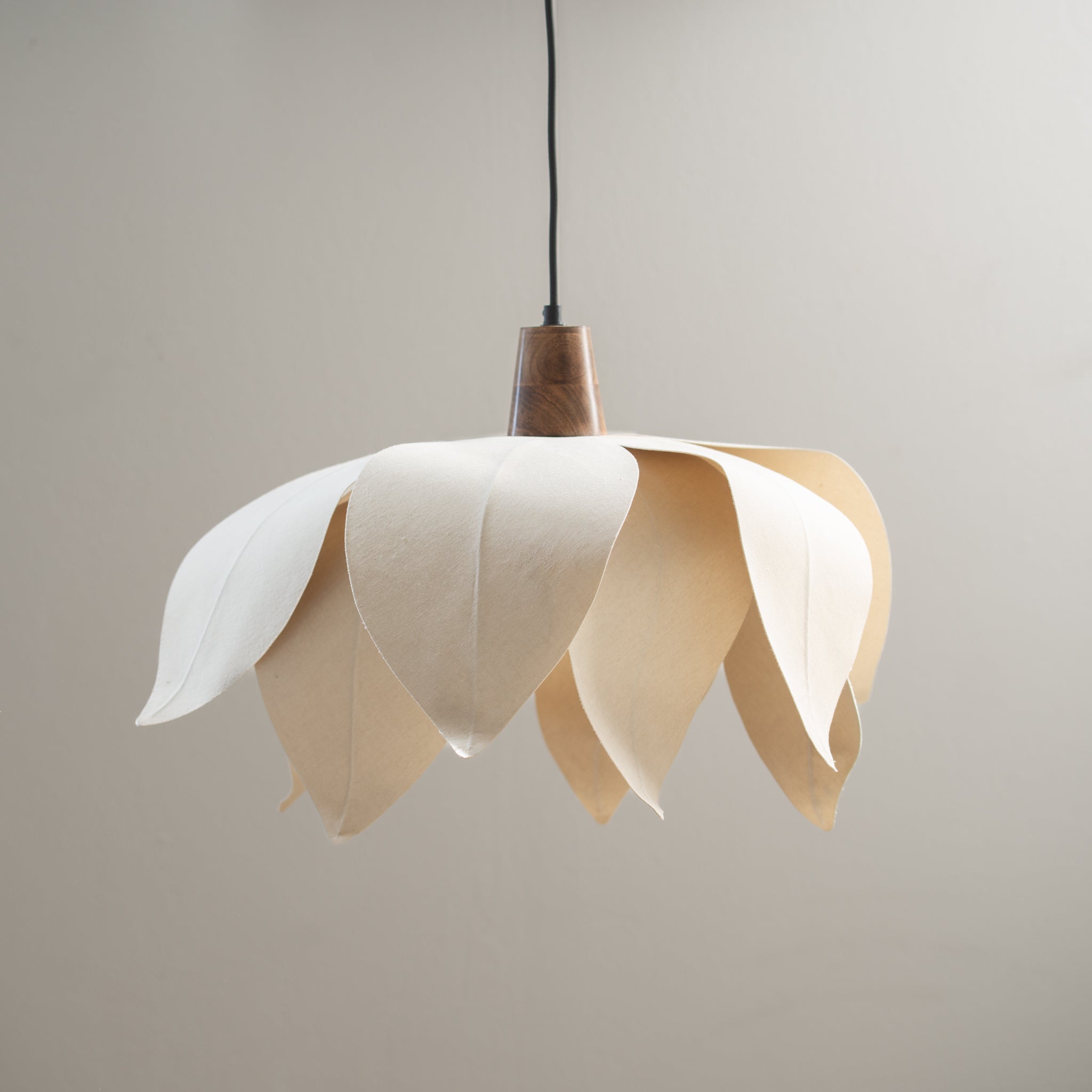 Fold | Fabric Ceiling Pendant Shade | Hanabira