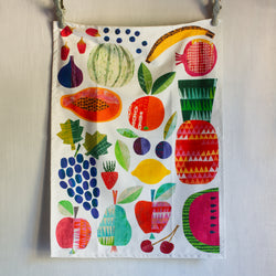 WerkShoppe | Cotton Tea Towel | Fruit Stand