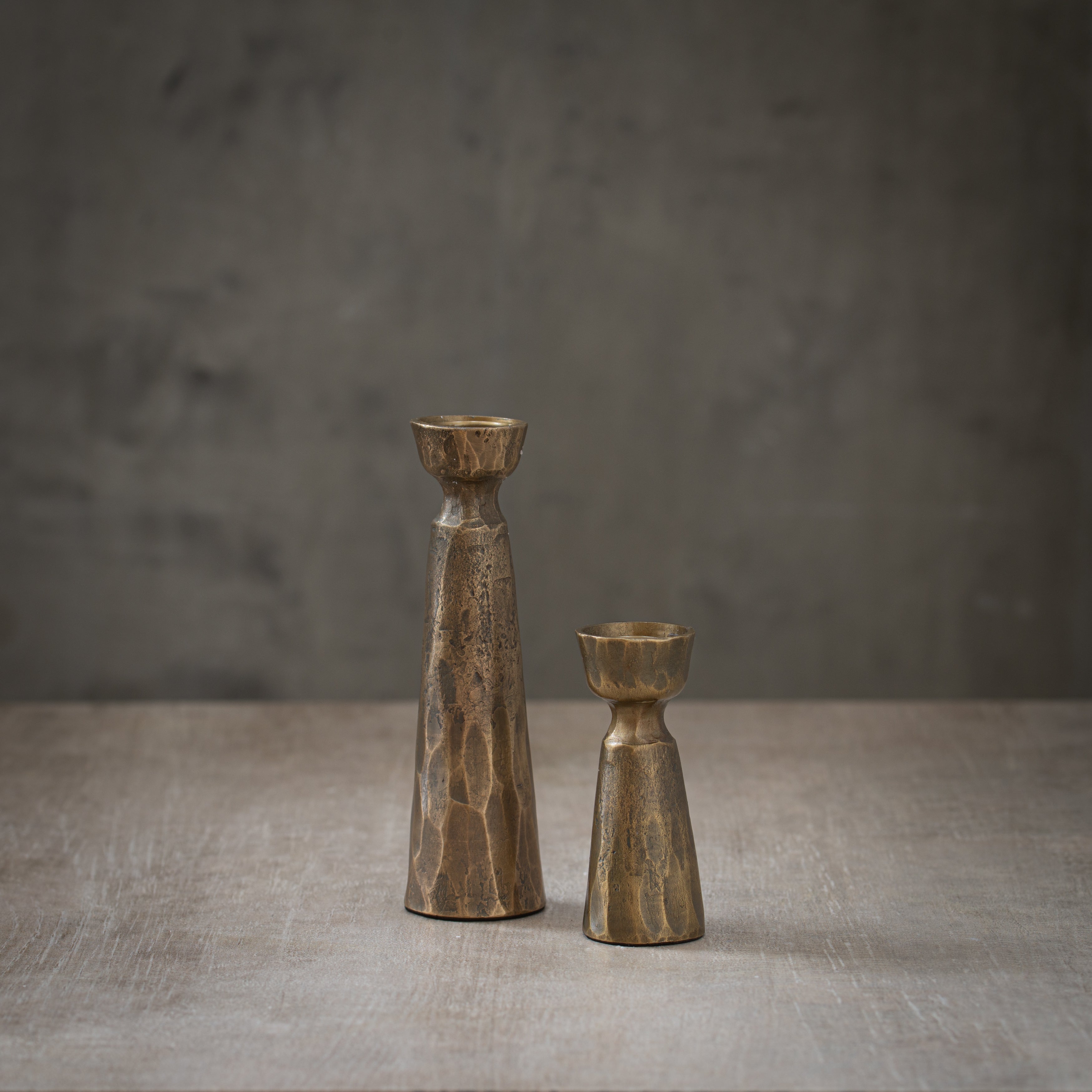 Forged | Sculpta | Candle Holders | Set/2
