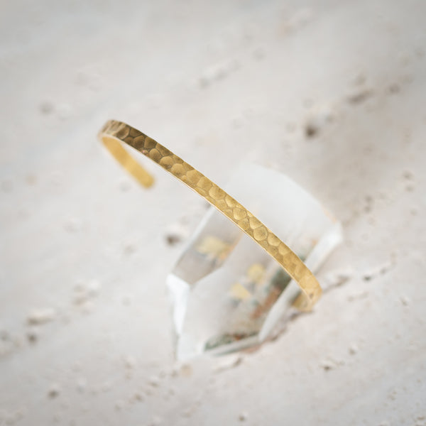 Fossetta Brass Bracelet/Cuff