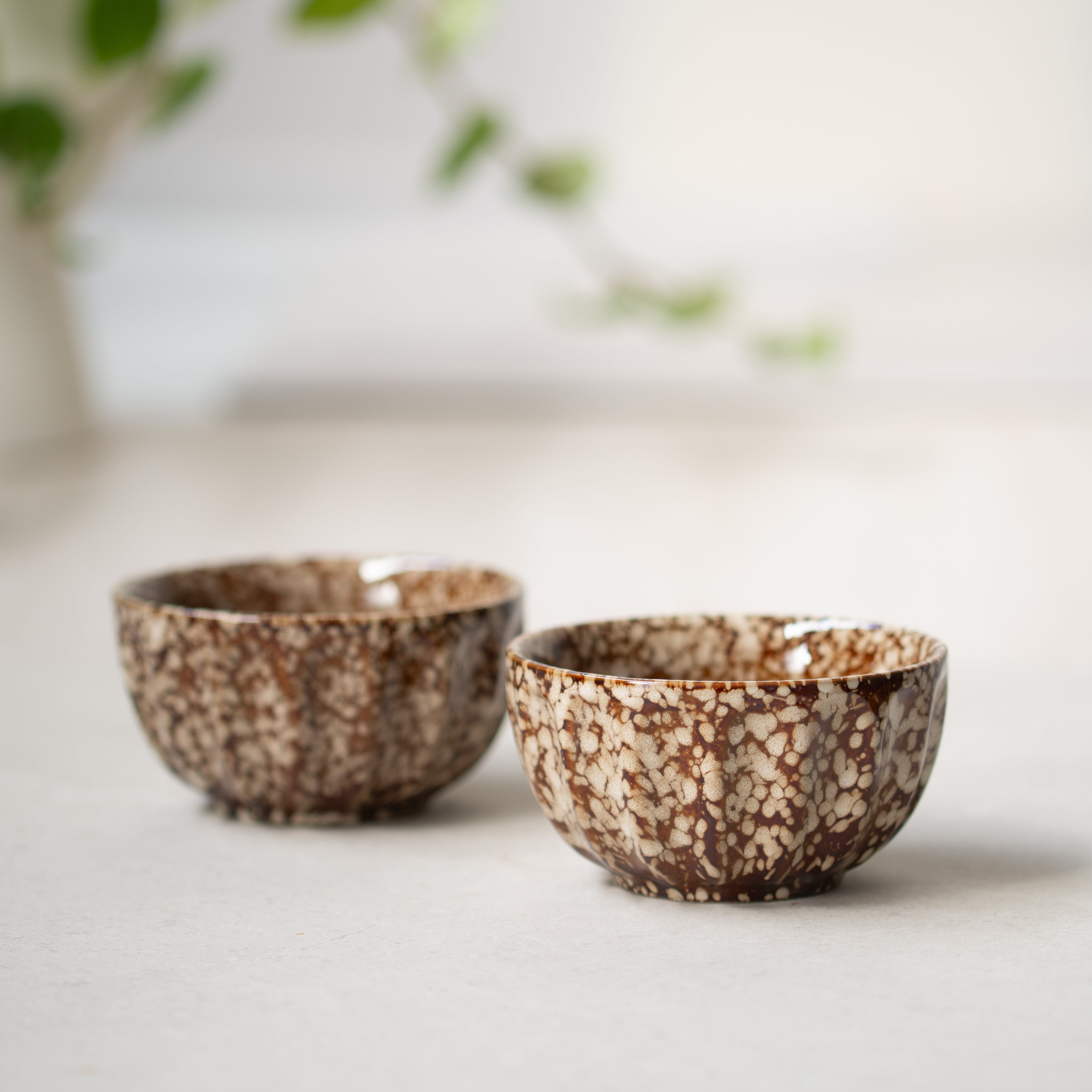 Franco Medium Bowl | Cocoa | Set/2
