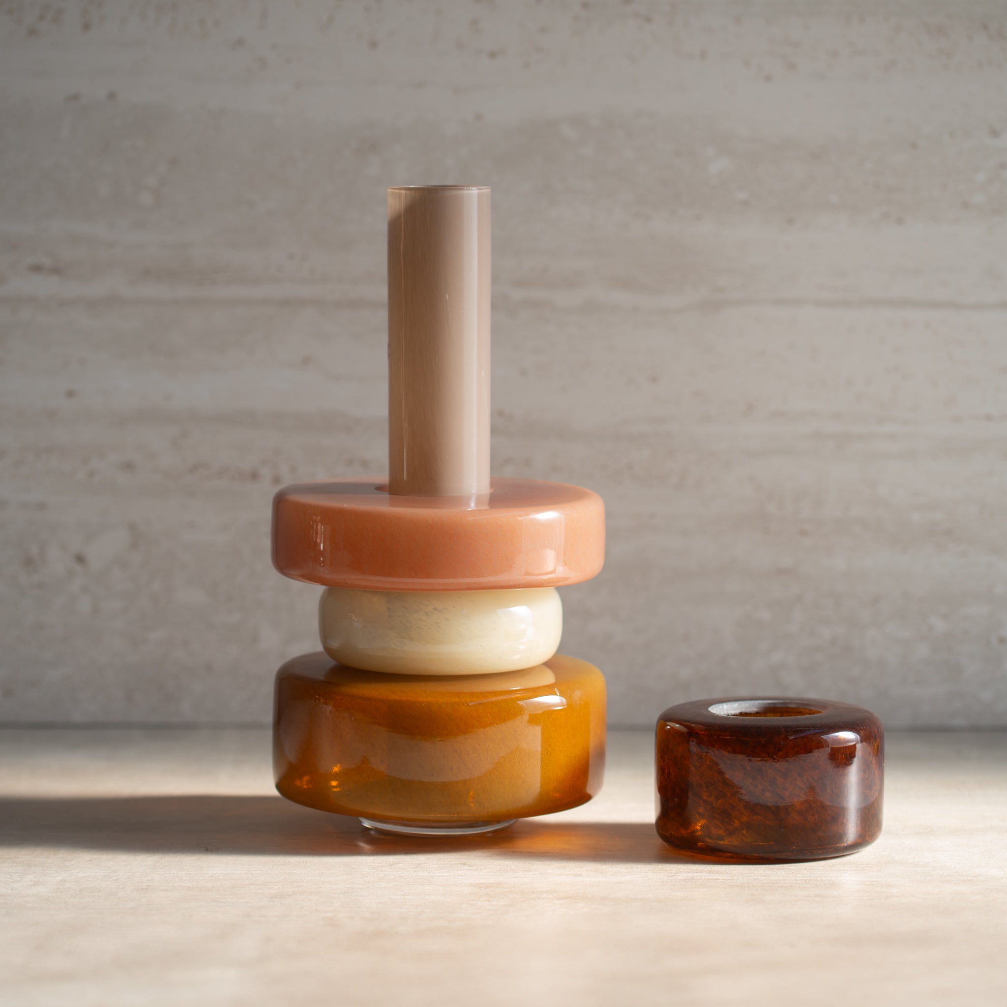 Glass Vase | Tiera | Autumn