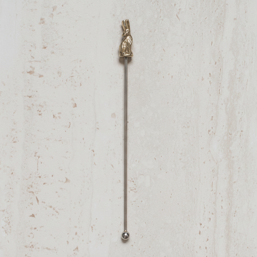 Forged Serveware | Rabbit Swizzle Stick