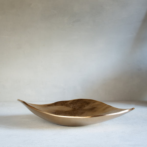 Organic Gold Leaf Dish | Large