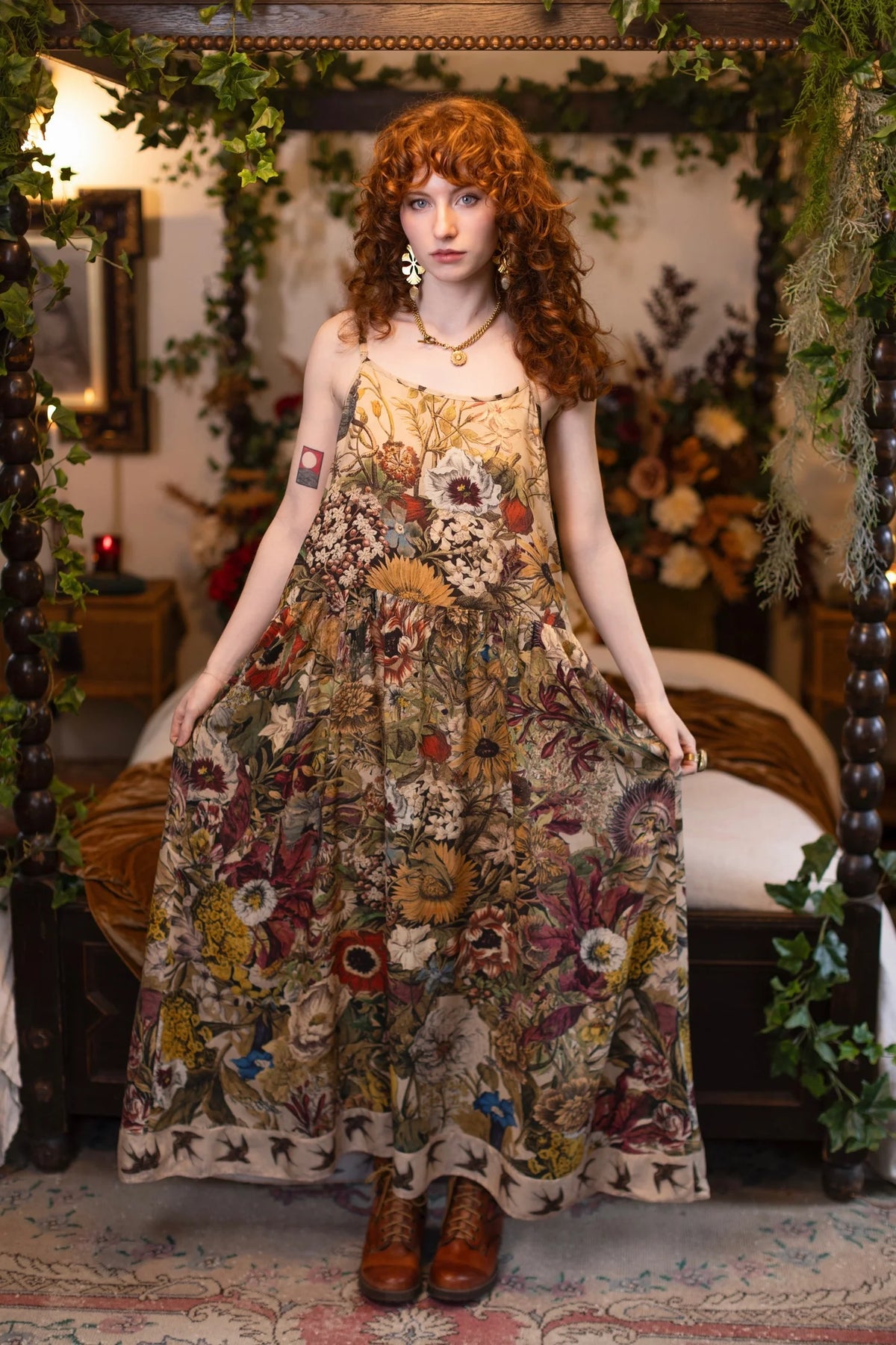 Bohéme Slip Dress | Golden Hour
