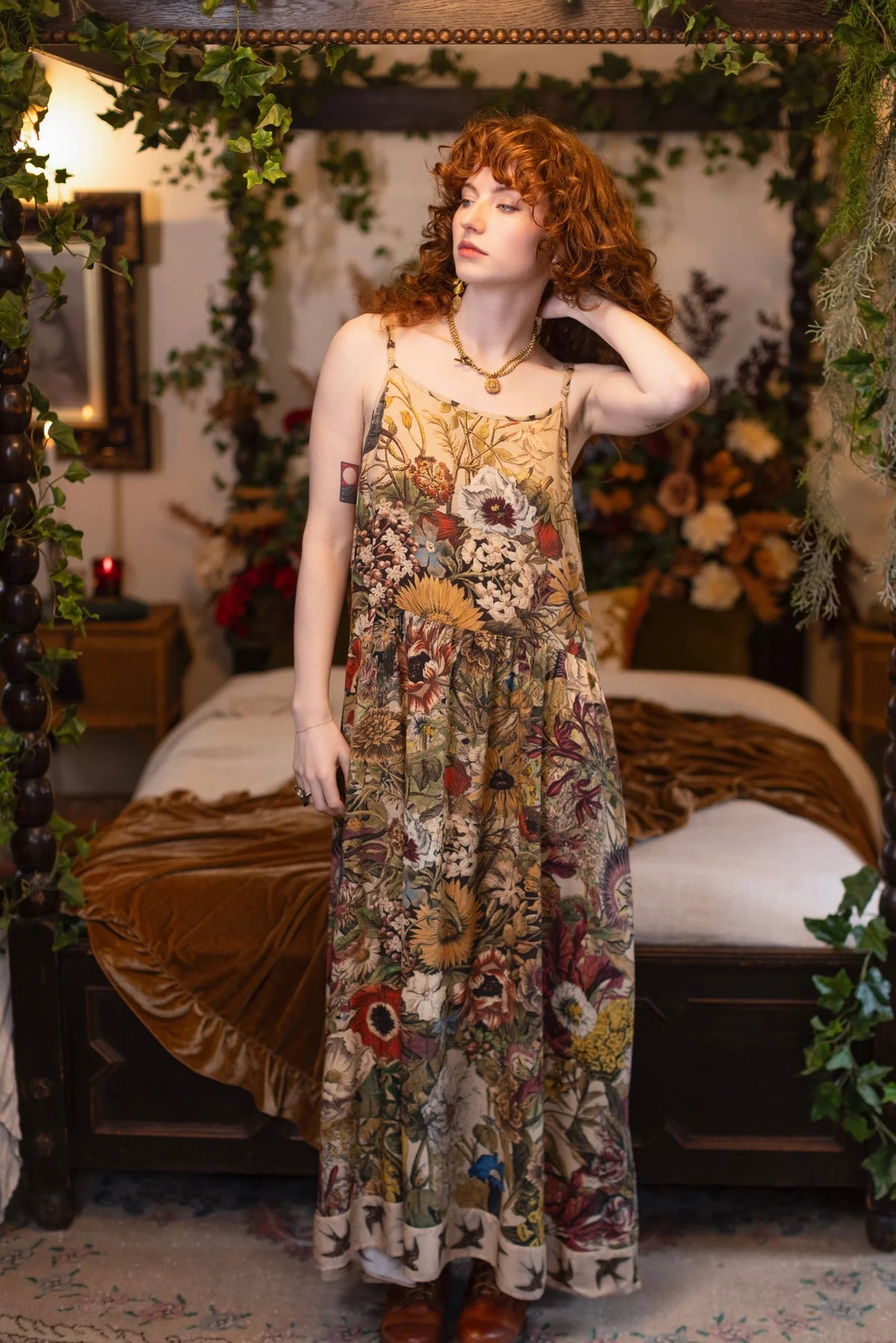 Bohéme Slip Dress | Golden Hour