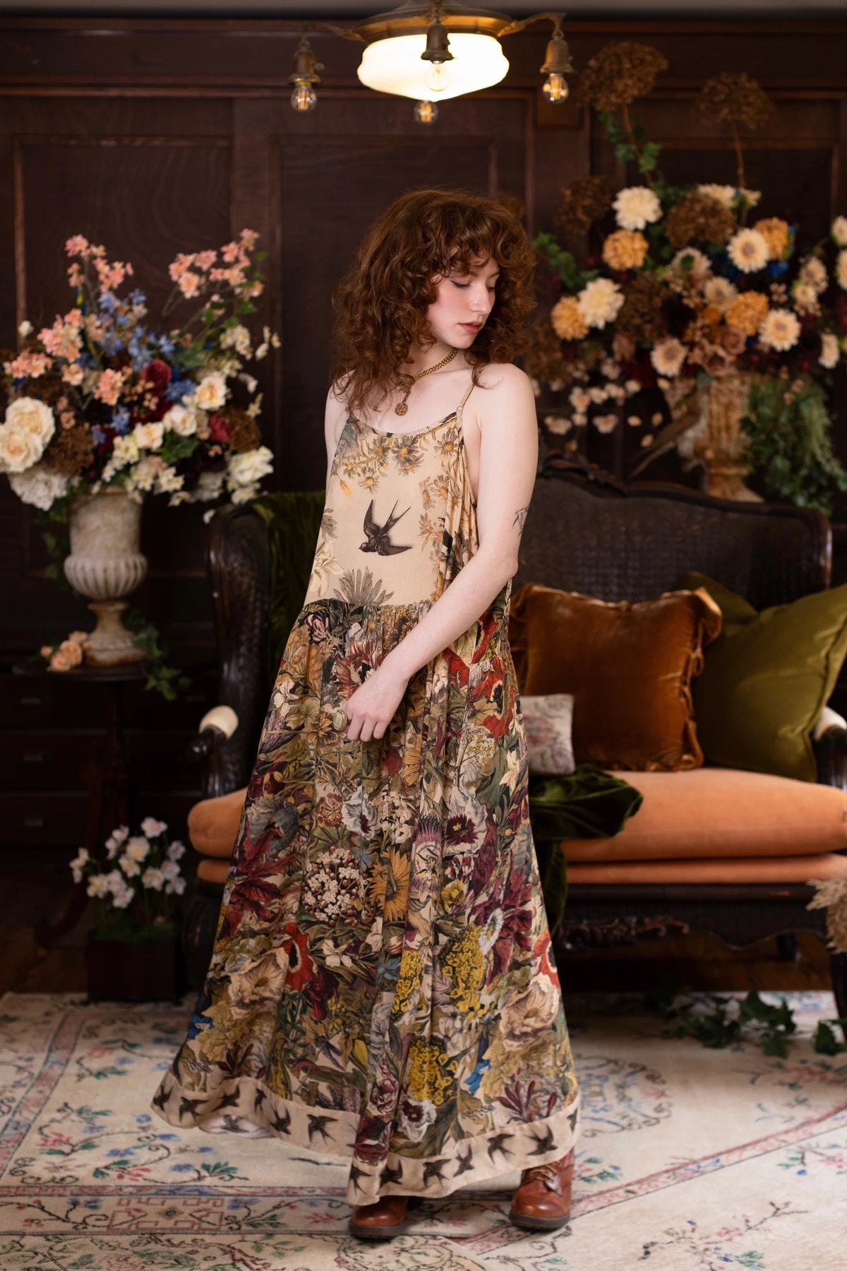 Bohéme Slip Dress | Golden Hour