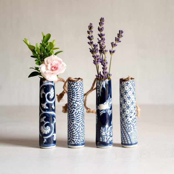 Japanese Ceramic Hanging Wall Vase