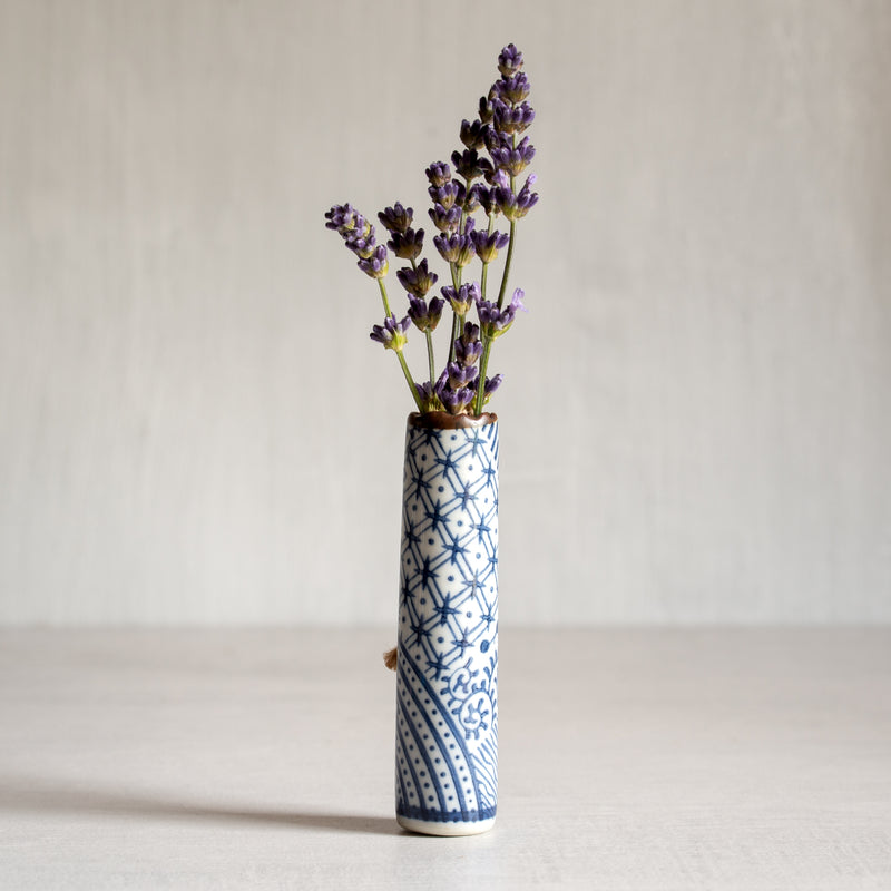 Japanese Ceramic Hanging Wall Vase