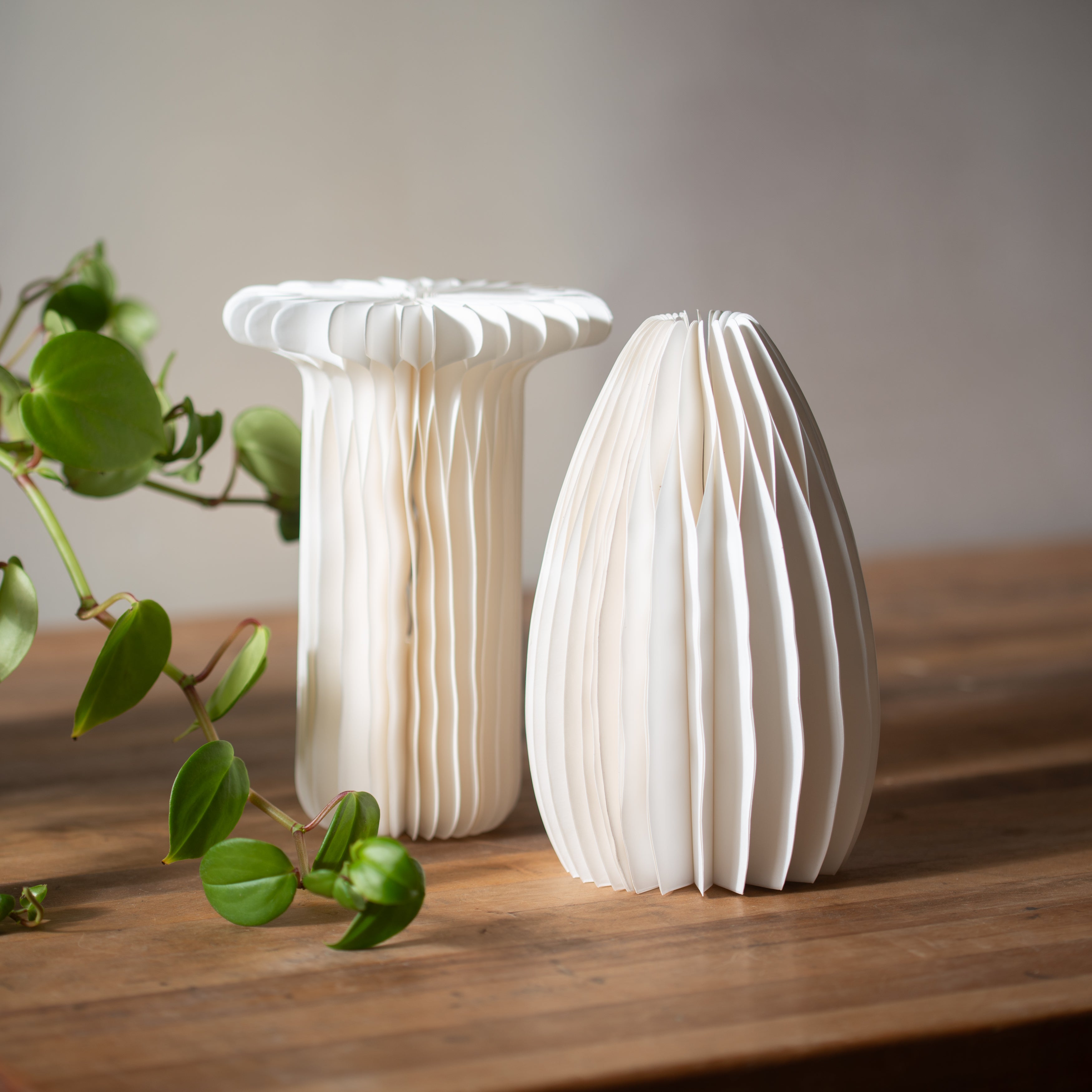Honeycomb Vase | Belle | Natural
