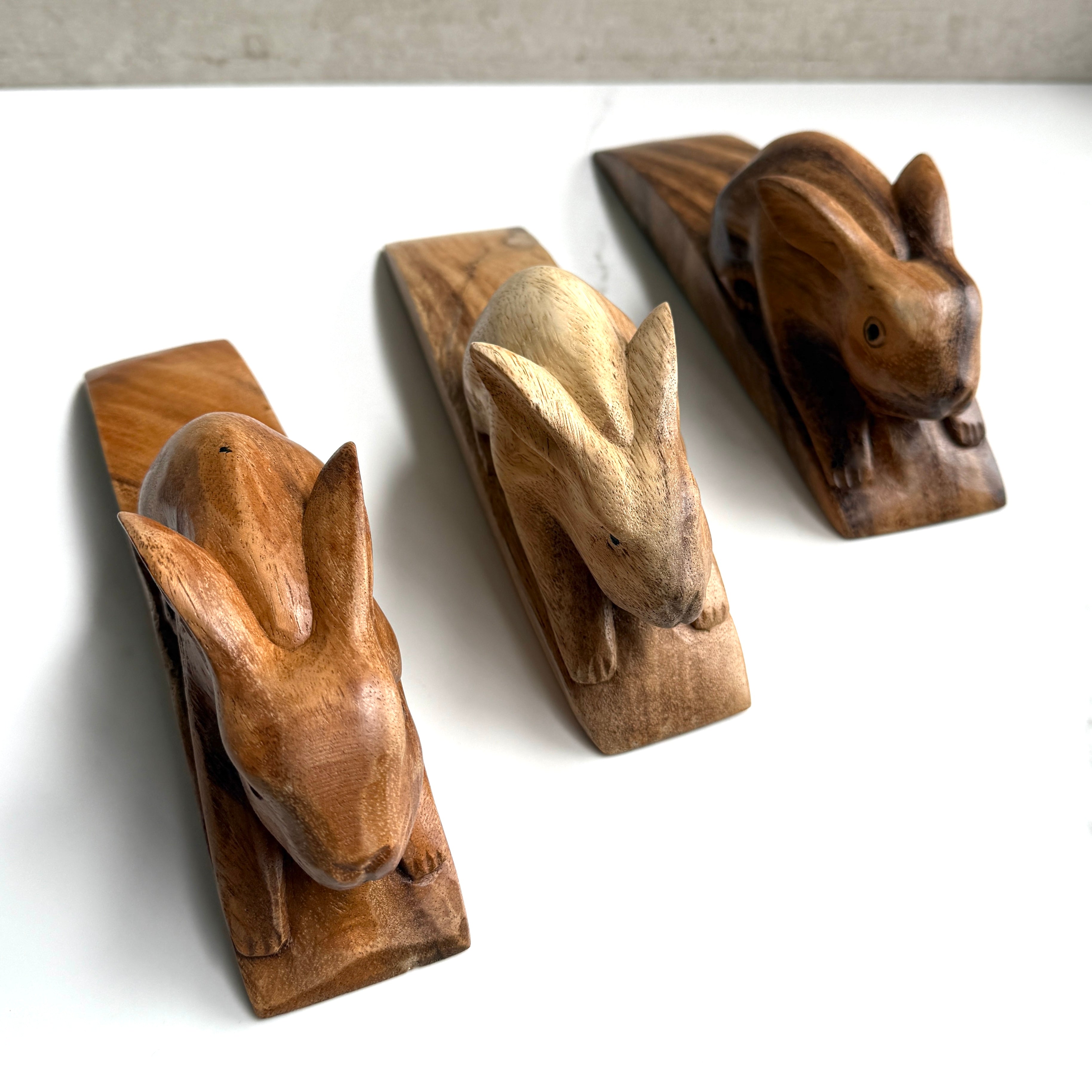 Wooden Rabbit Door Stop | LARGE (Bundle & Save)