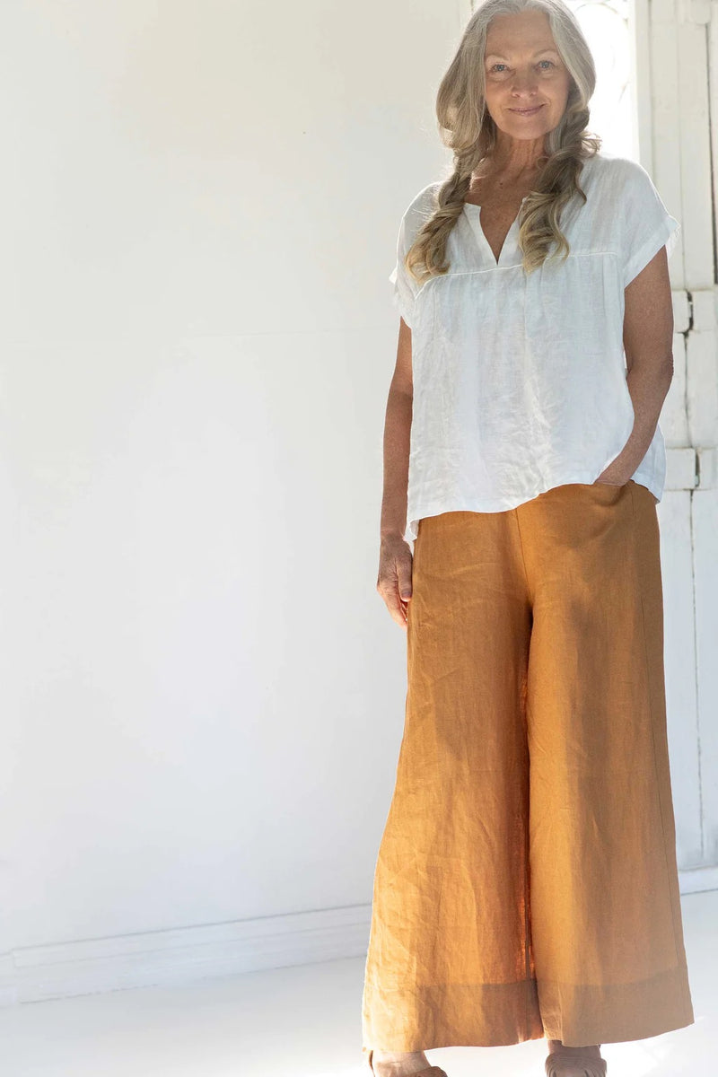 Lazybones Pant | Ollie | Caramel