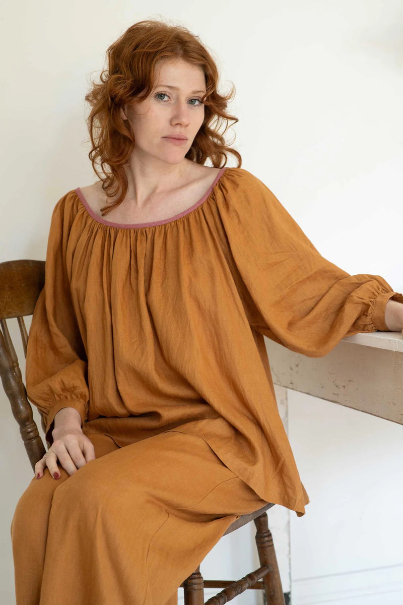 Lazybones Top | Hetti | Caramel