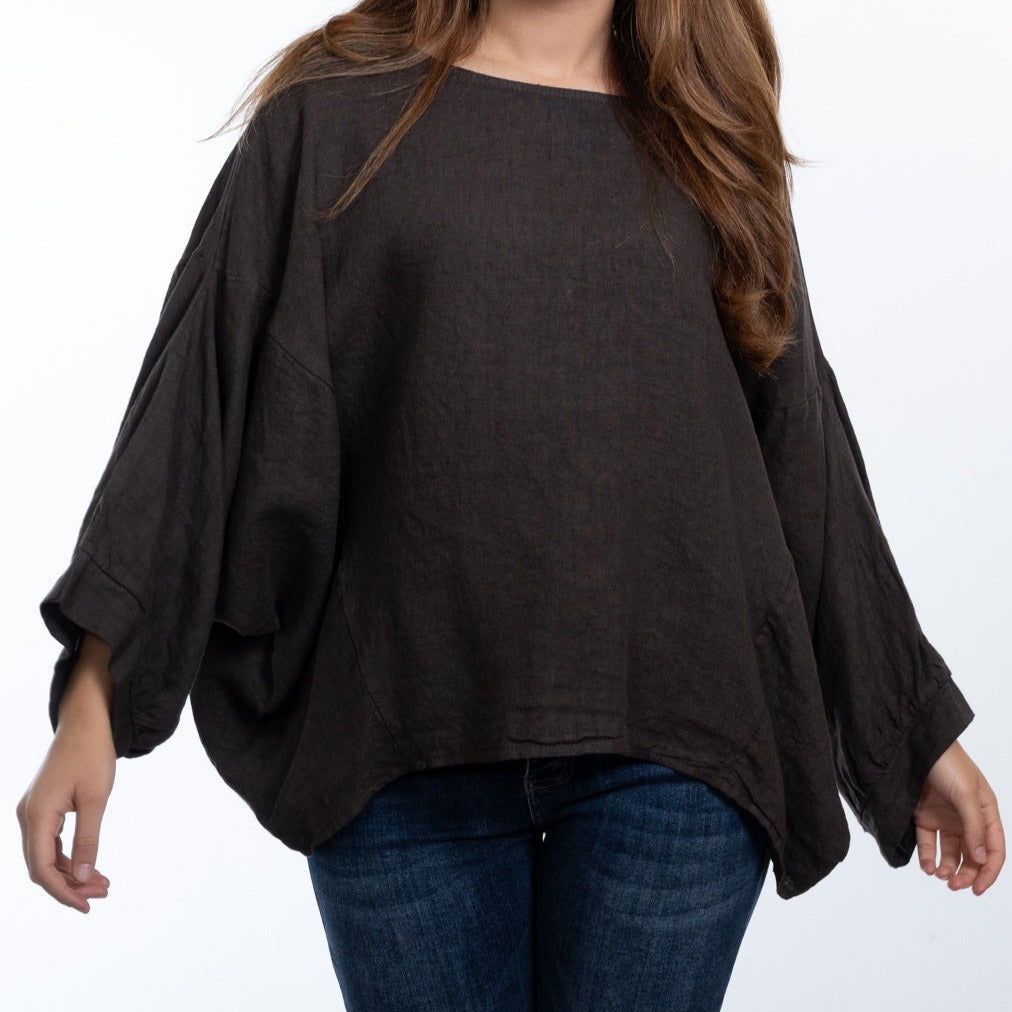 Linen Top | Cipria | OS