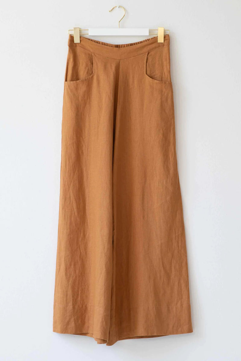 Lazybones Pant | Ollie | Caramel