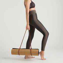 Juju & Co. | Yoga Mat Strap | Leather | Cognac