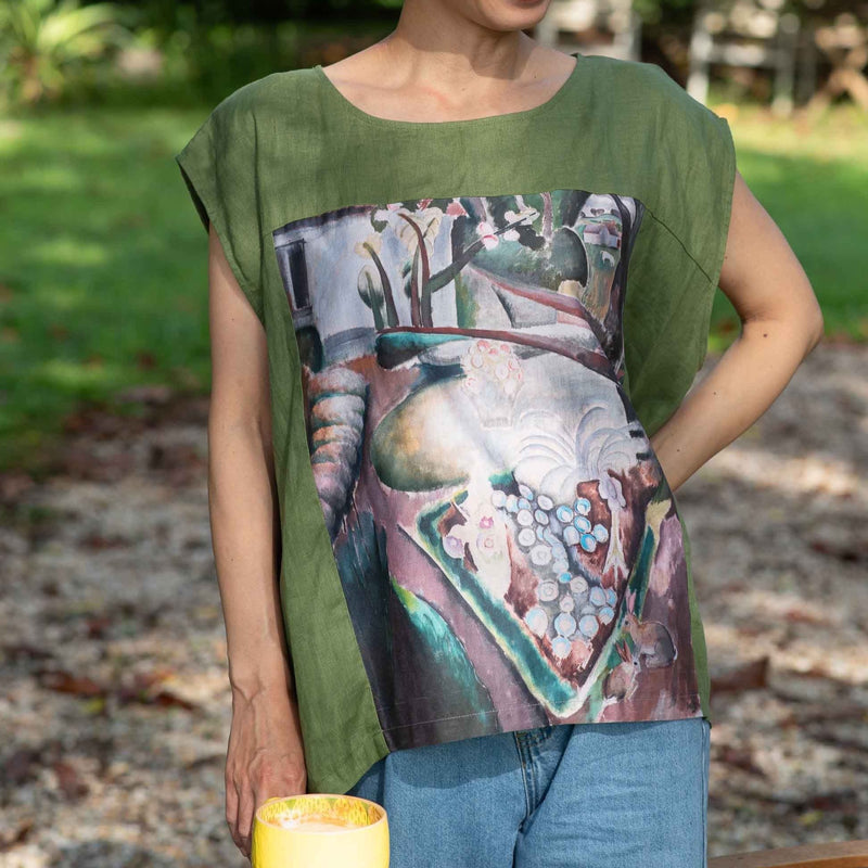 Lazybones Top | Peggy | Garden