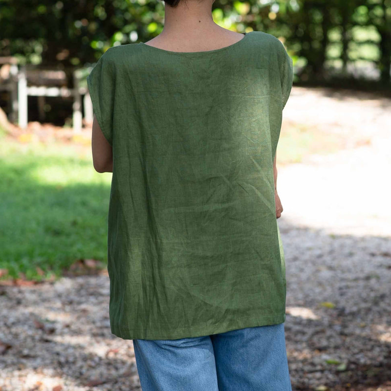 Lazybones Top | Peggy | Garden