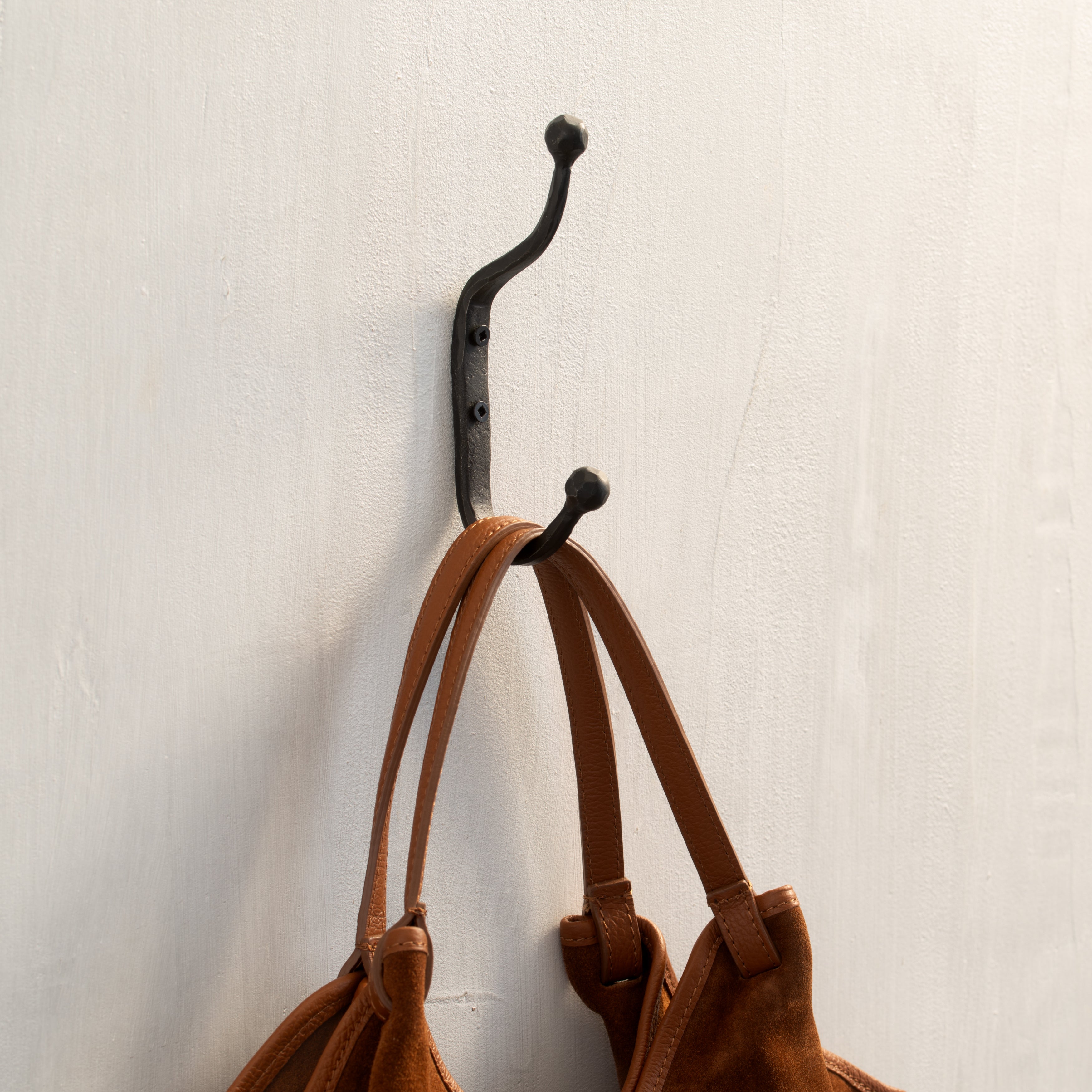 Forged | Double Wall Hook | Black