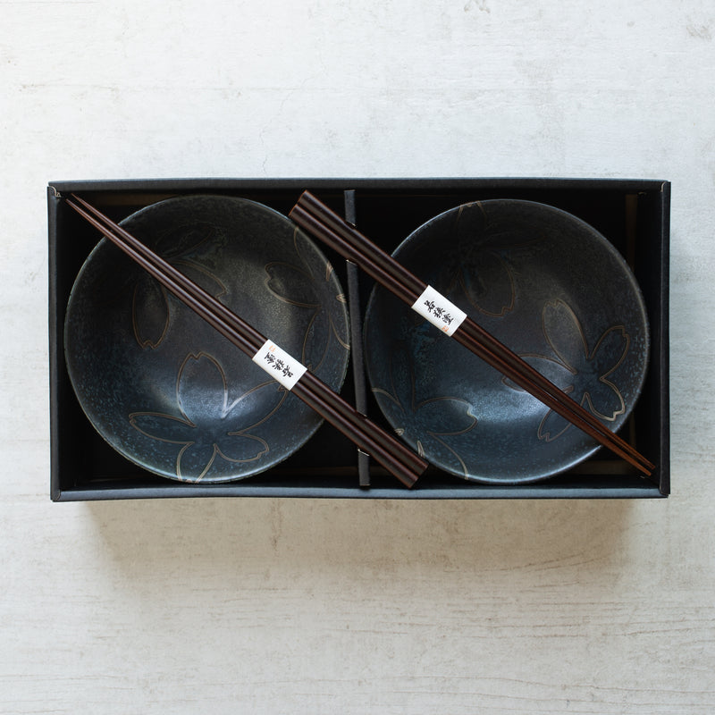 Japanese Ceramics | Yaezakura  | 2 Bowl Set