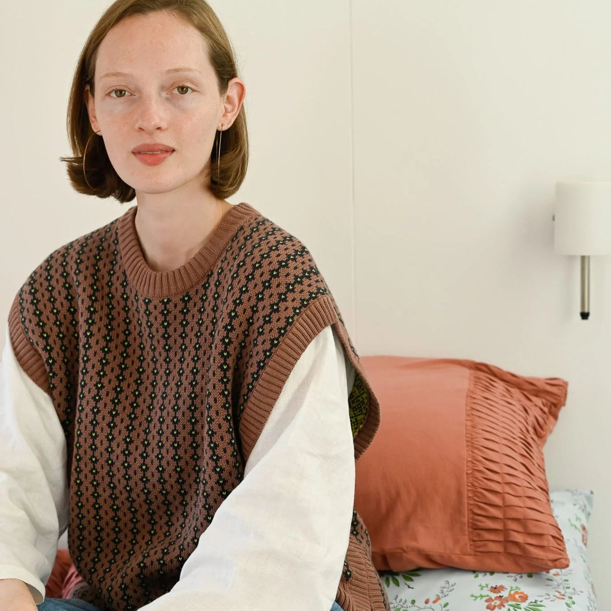 Lazybones Vest | Jo | Clove