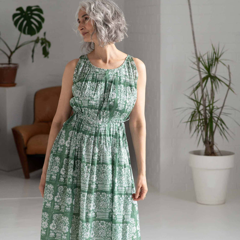 Lazybones Dress | Katy | Flower Basket