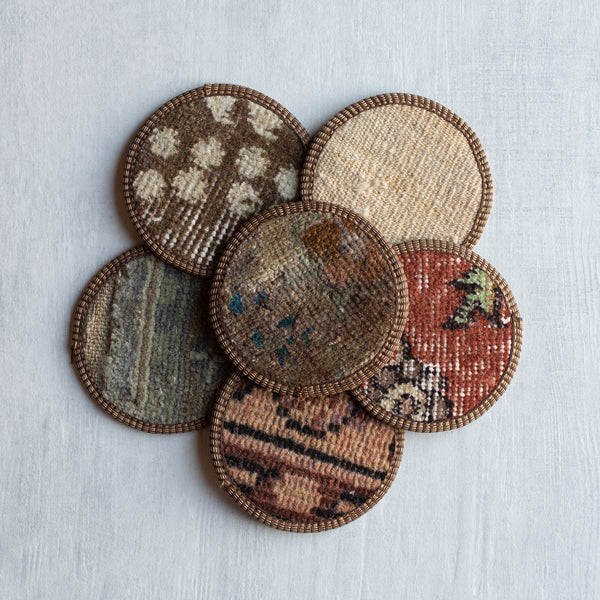 Kilim Coasters | Set 6