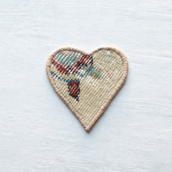 Kilim Heart Coaster