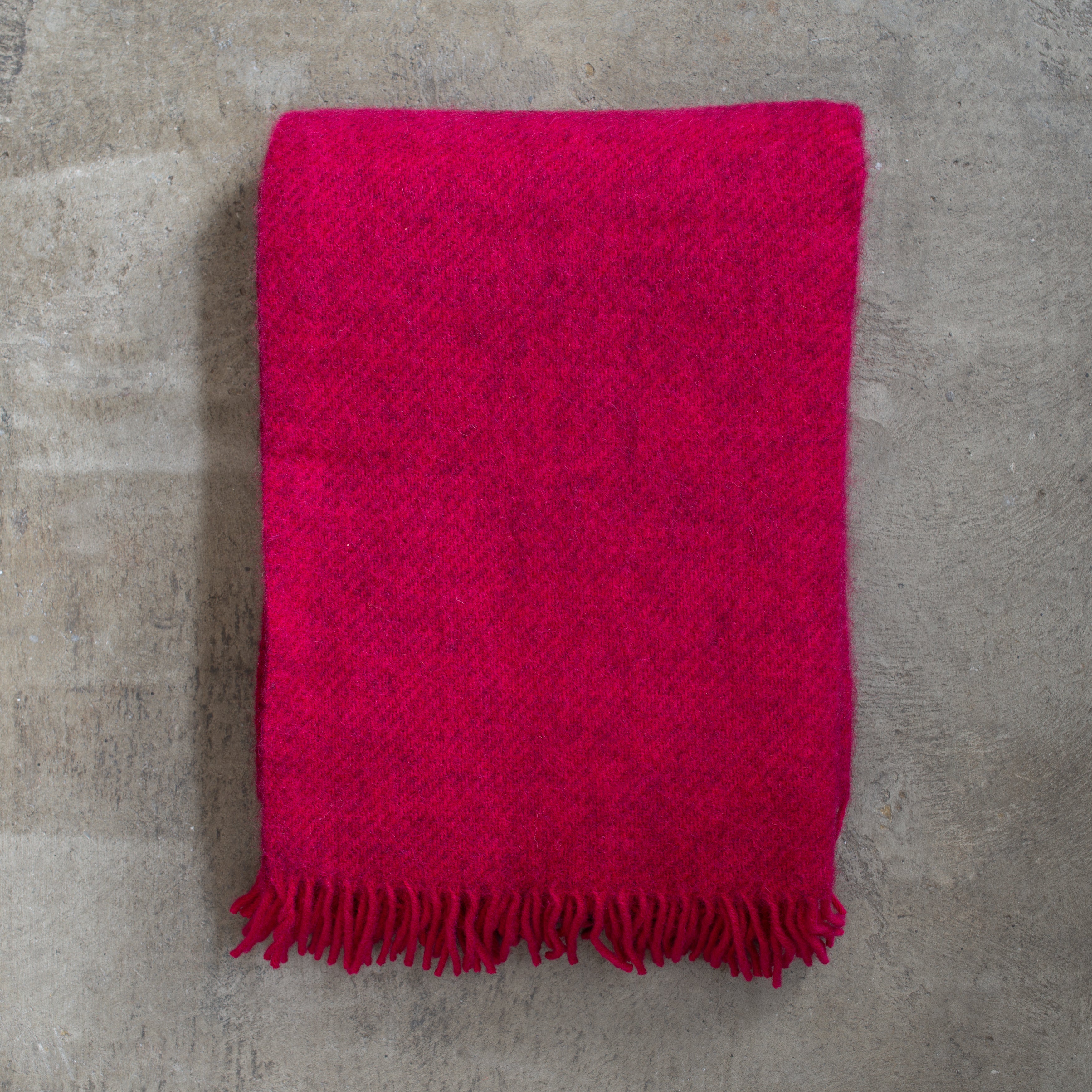 Klippan NZ Wool Blanket | Gotland | Cerise