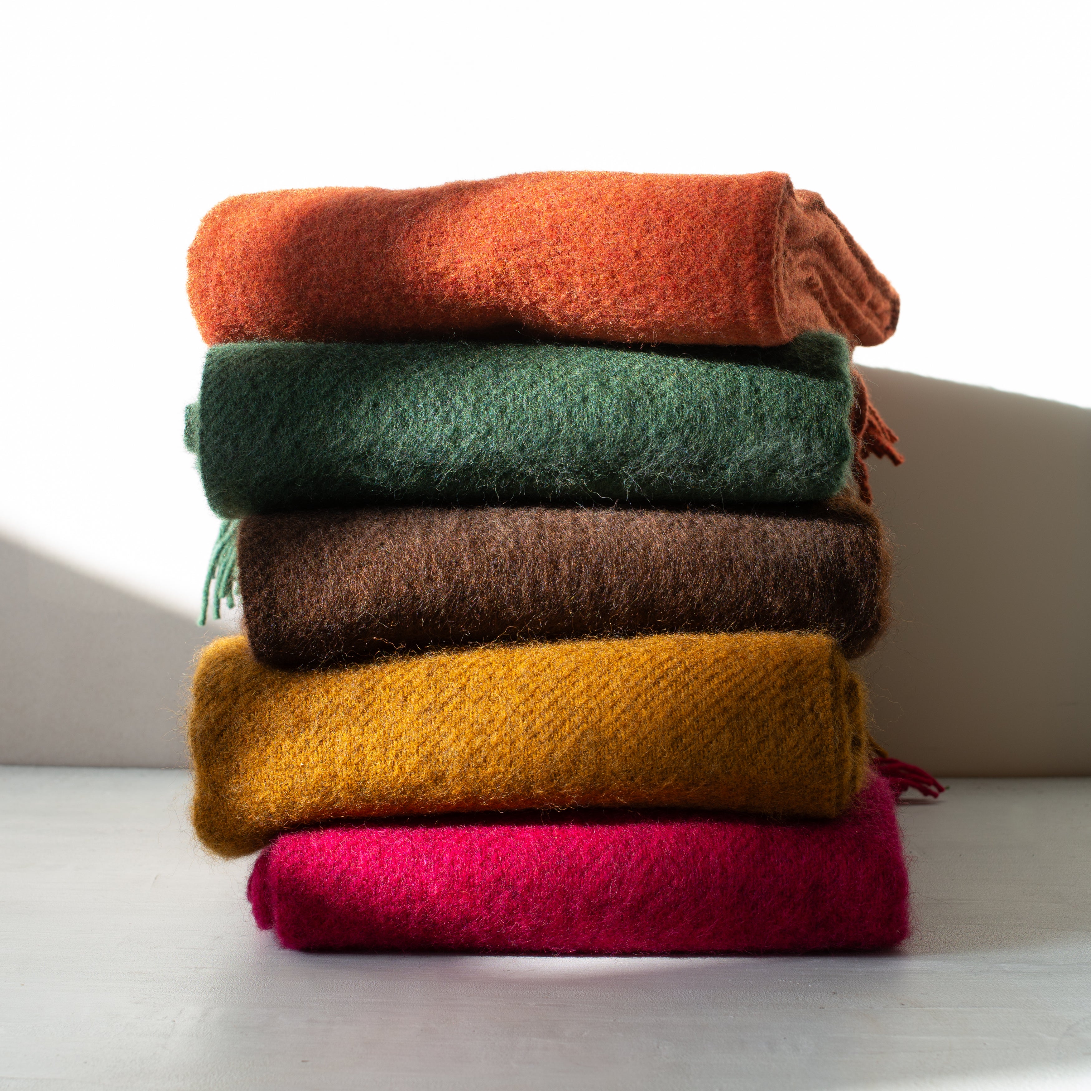 Klippan NZ Wool Blanket | Gotland | Walnut