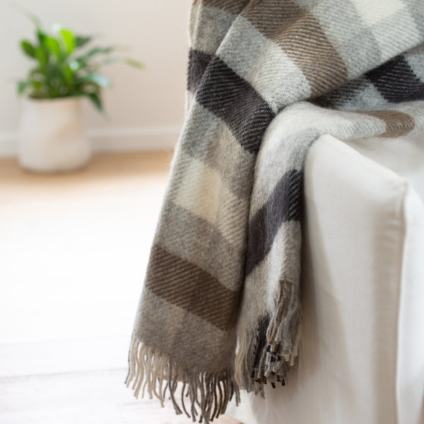 Klippan NZ Wool Blanket | Gotland | Grey