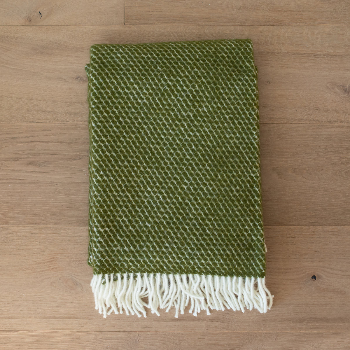 Klippan NZ Wool Blanket |  Velvet | Avocado
