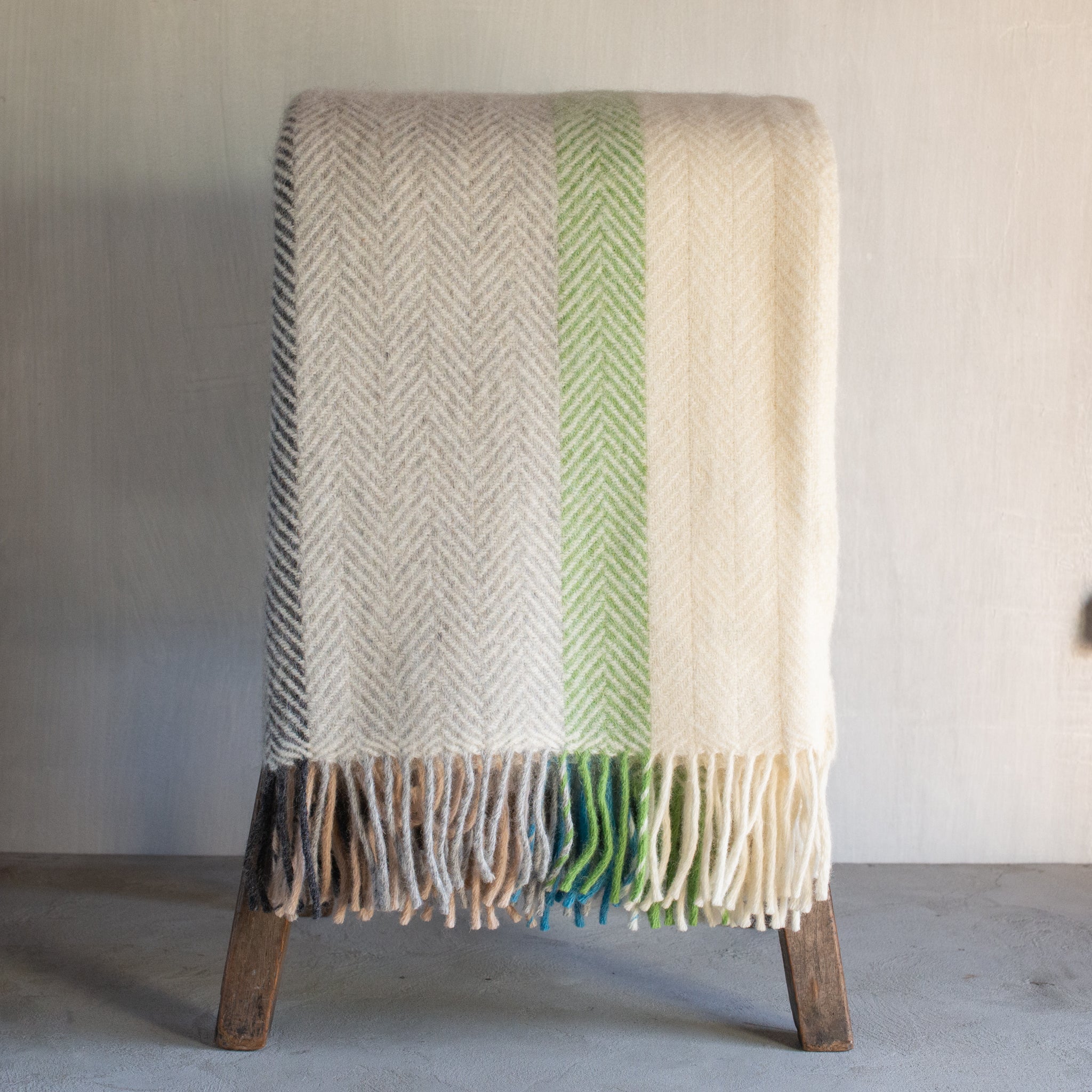 Klippan NZ Lambswool Blanket | Birka | Earth