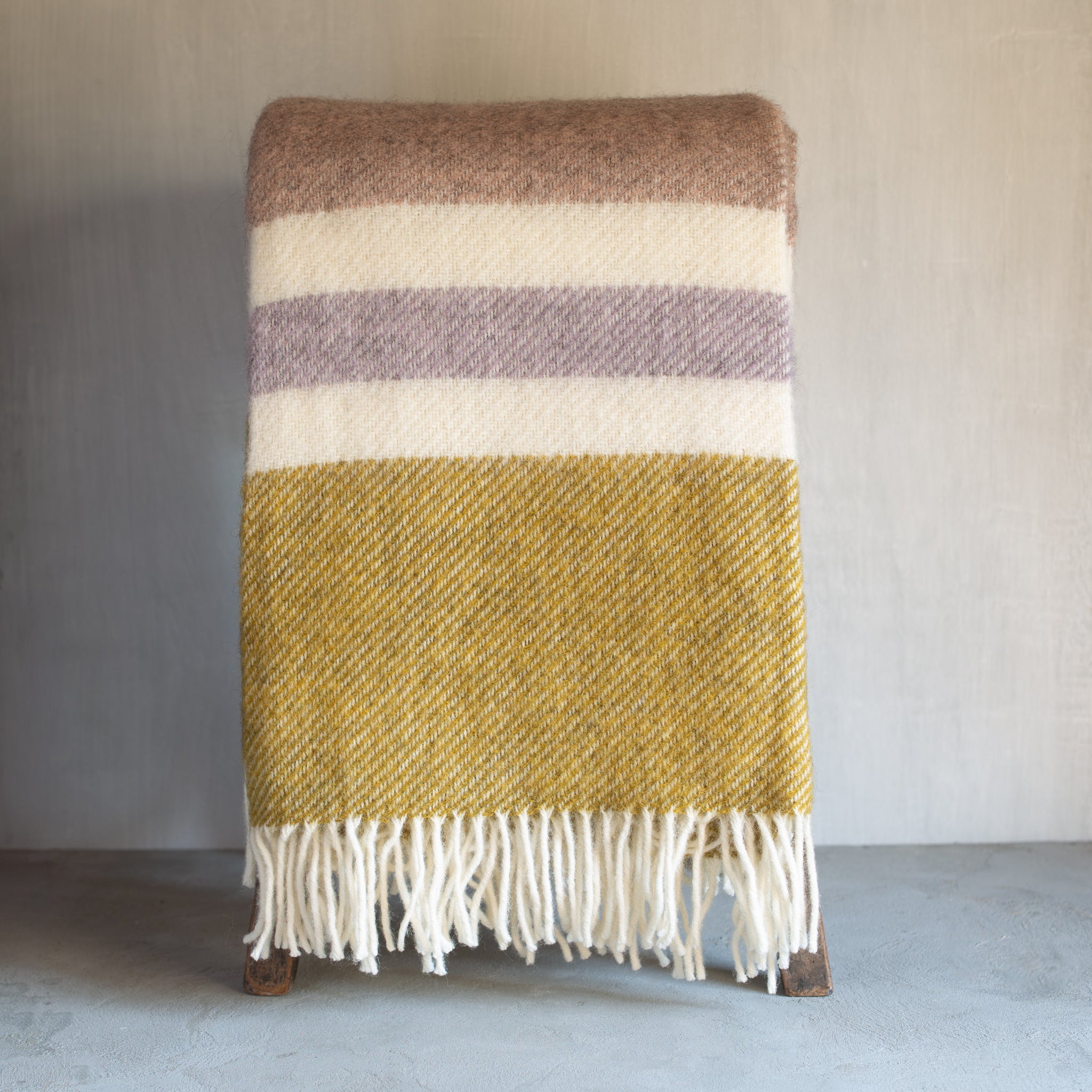 Klippan NZ Wool Blanket | Gotland | Pastel Stripe