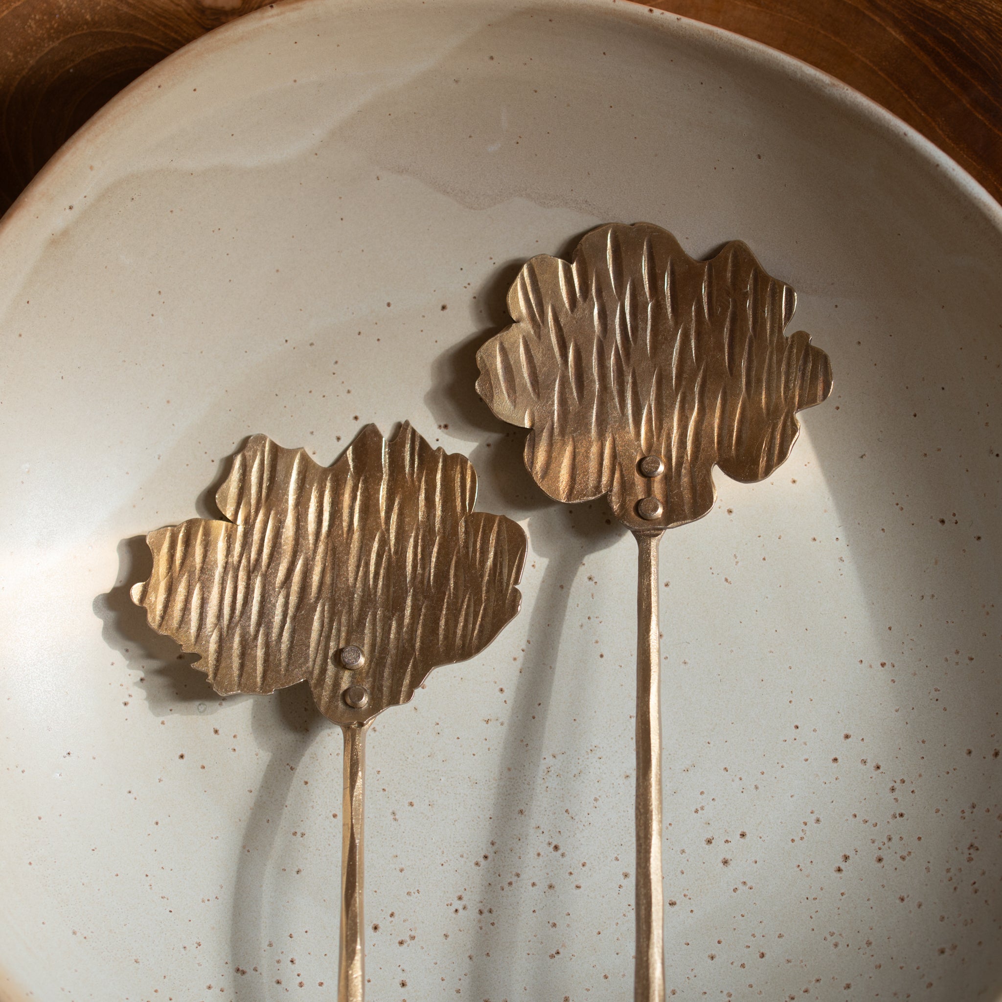 Salad Servers | Koyo | Antique Finish