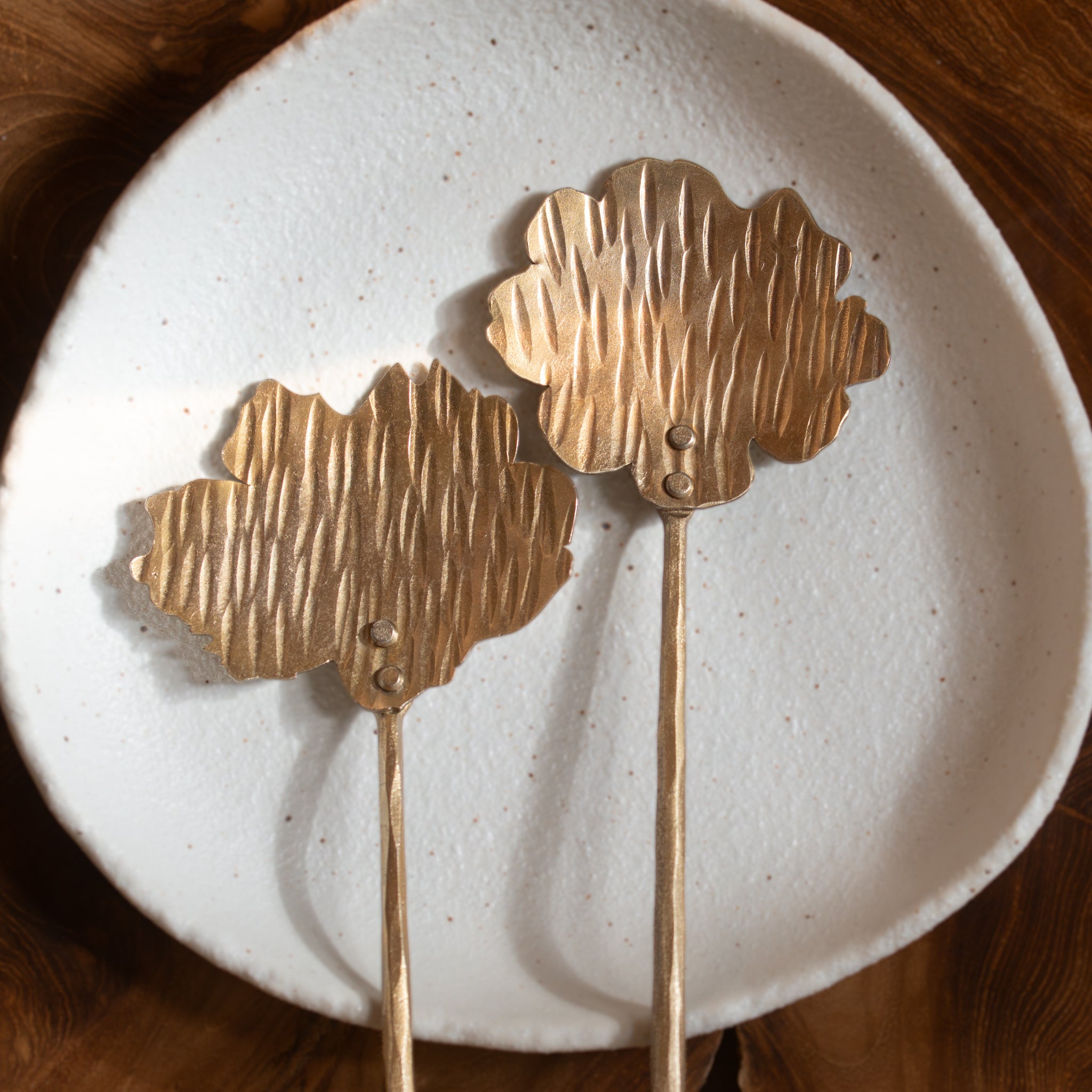 Salad Servers | Koyo | Antique Finish